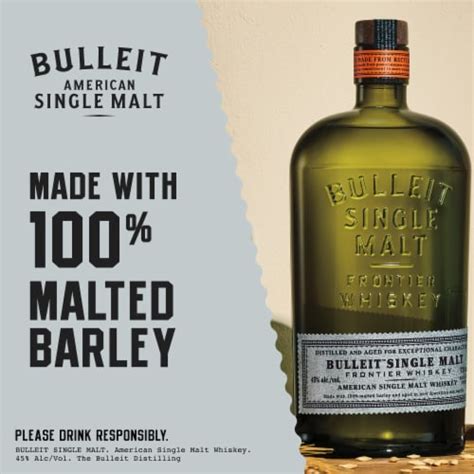 Bulleit American Single Malt Whiskey, 750 mL, 750 mL - Kroger