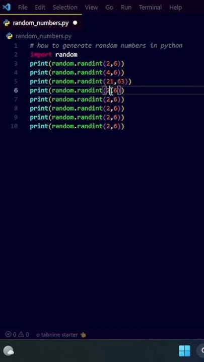 How To Use Random Module In Python Shorts Youtube
