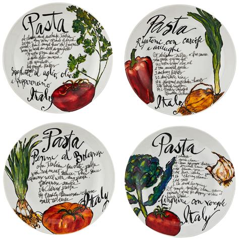 Pasta Plates Set