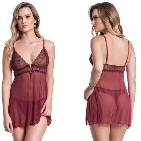 Camisola Tule E Renda S Bojo Very Chic Sex Shop Amor De Luxo