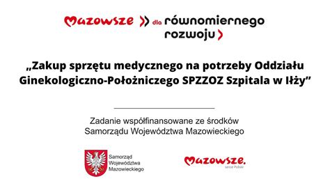 Zakup Sprz Tu Medycznego Na Potrzeby Oddzia U Ginekologiczno