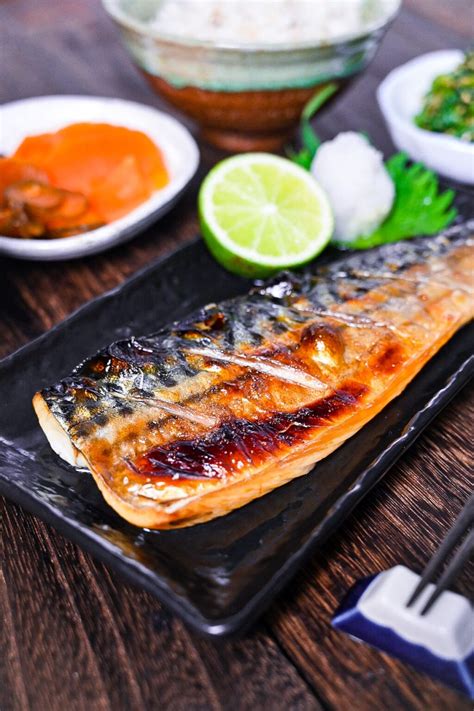 Saba No Shioyaki Japanese Style Grilled Mackerel Recipe Easy