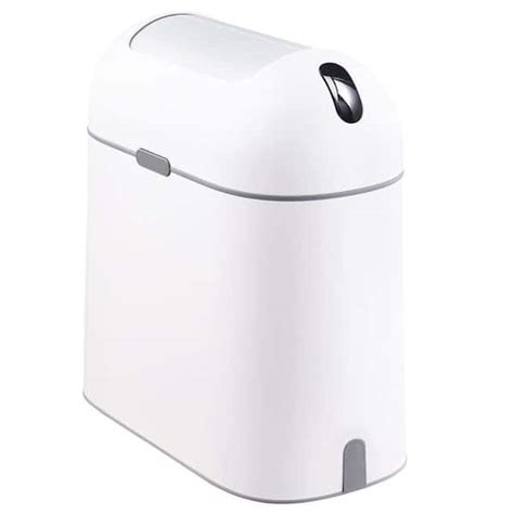 Dracelo Motion Sensor 2 5 Gal Waterproof Waste Basket With Butterfly