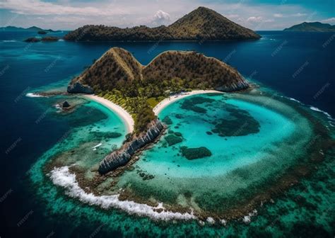 premium ai image breathtaking beauty   banda islands