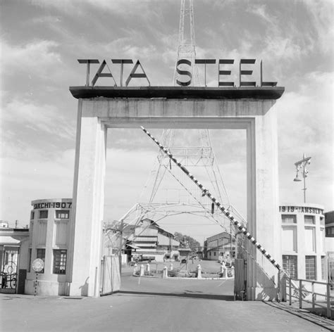 Entrance To Tata Steel In Jamshedpur C 1934 1969 Rclassicdesicool