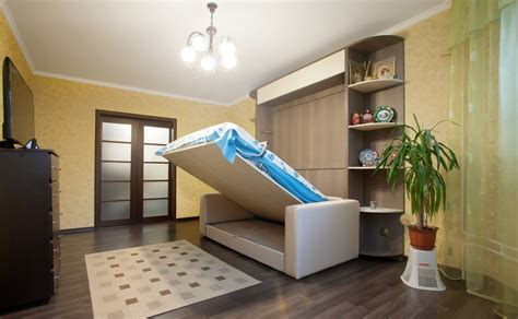 Кровать складная в стену: Откидная кровать: виды, выбор, модели, фото