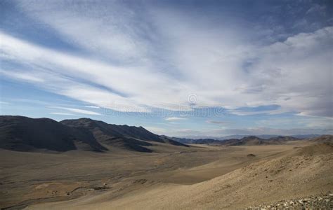 Mountains in a Landscape of MOngolia Stock Photo - Image of nomadic ...