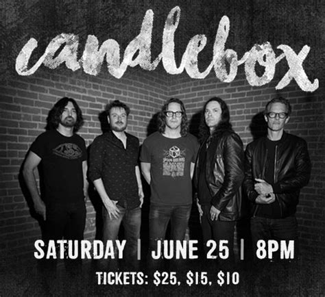 Live Music: Candlebox - ThurstonTalk