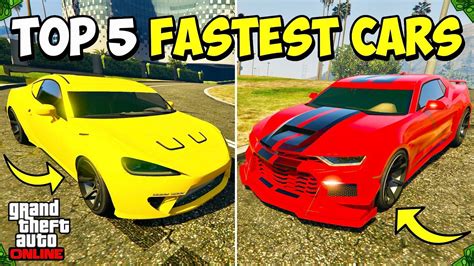 Top Fastest Vehicles In Gta Online Youtube