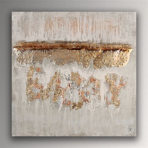 Quadro Astratto di Autori sconosciuti, falso d'autore 103x103x5cm