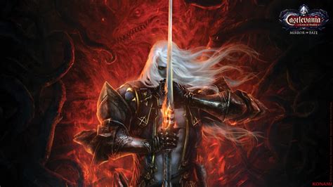 Online crop | man holding sword illustraton, Castlevania: Lords of ...