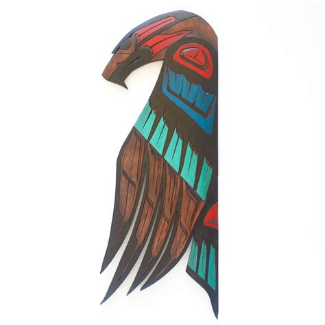 Eagle by Herman Peter - L - Northwest American Native Arts & Inuit