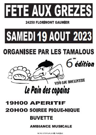 Fête des Tamalous 2023 Florimont Gaumier Site Officiel