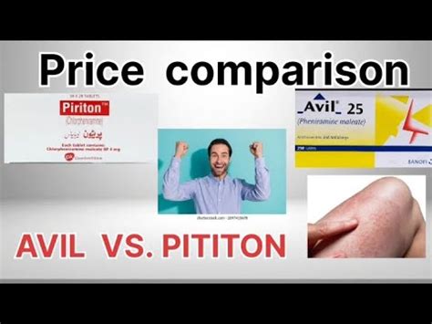 Avil 25 Tablet In Hindi Avil And Piriton Ka Price Comparison YouTube