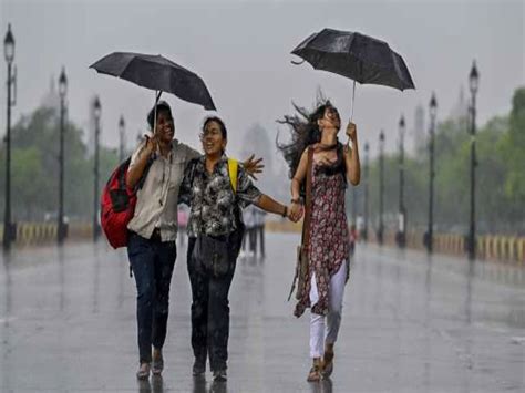 Pleasant Weather Due To Rain In Delhi Ncr Rain Forecast In Your City Weather Today In Hindi