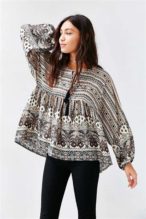 10 Peasant Blouses That Are Easy To Throw On Fashion Boho Chic