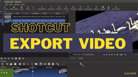 Export Video Shotcut Video Editor Tutorial 26 YouTube