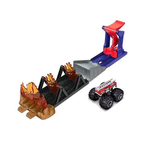 Hot Wheels Monster Truck Fire Through Precio Guatemala