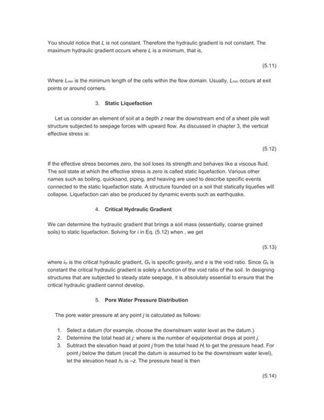 Soil Mechanics And Its Behaviour Andpermeability In Stratified Soil