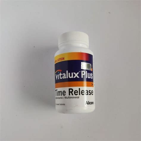 Jual VITALUX PLUS TIME RELEASE MULTIVITAMIN 30TABS Shopee Indonesia