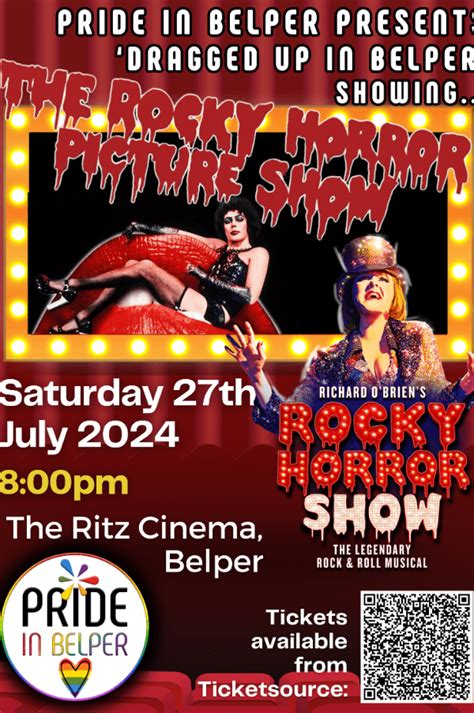 Pride in Belper presents Dragged up in Belper - THE ROCKY HORROR ...