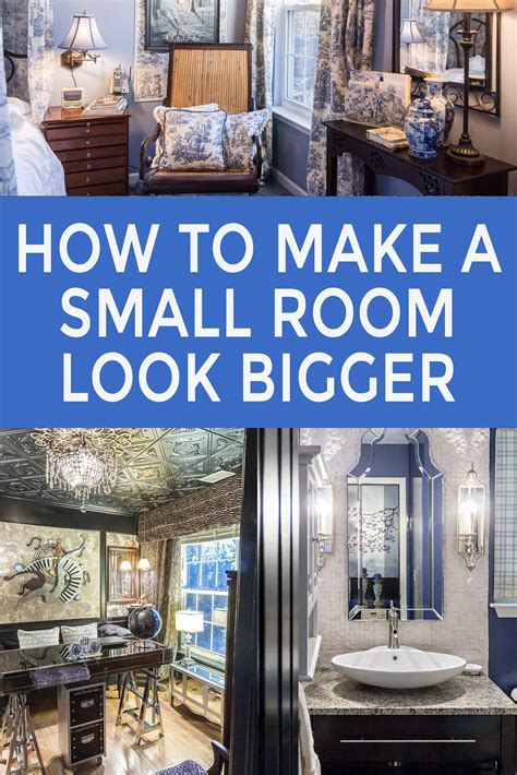 Small Room Ideas: Make Your Space Look Bigger