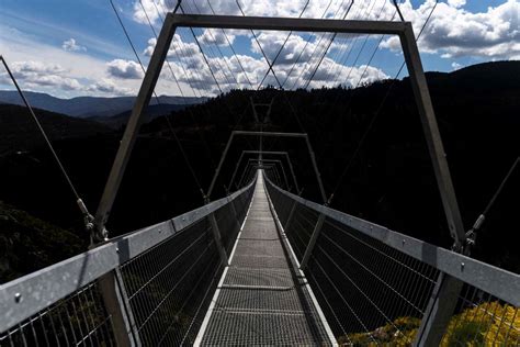 A Maior Ponte Pedonal Suspensa Do Mundo Tem Arrepiantes Metros E