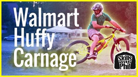 Will A Walmart Huffy Survive A Downhill Mountain Bike Trail Skills