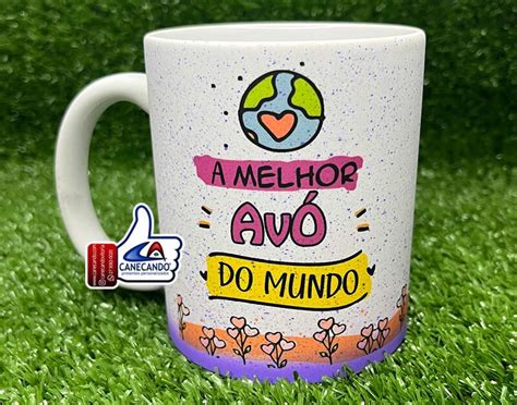 Caneca SPLASH degradê roxo CANECANDO COMÉRCIO DE PERSONALIZADOS LTDA