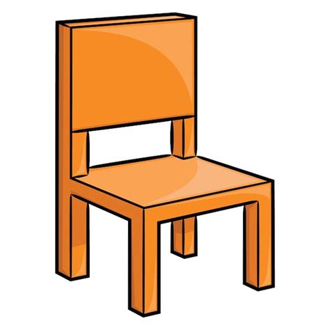 Premium Vector | Chair cartoon