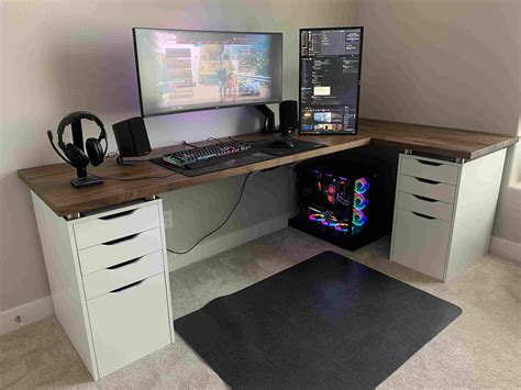 How To Build A Gaming Desk At Ikea Citizenside