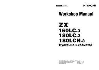 Hitachi Zaxis Zx Lc Excavator Service Repair Manual Ppt