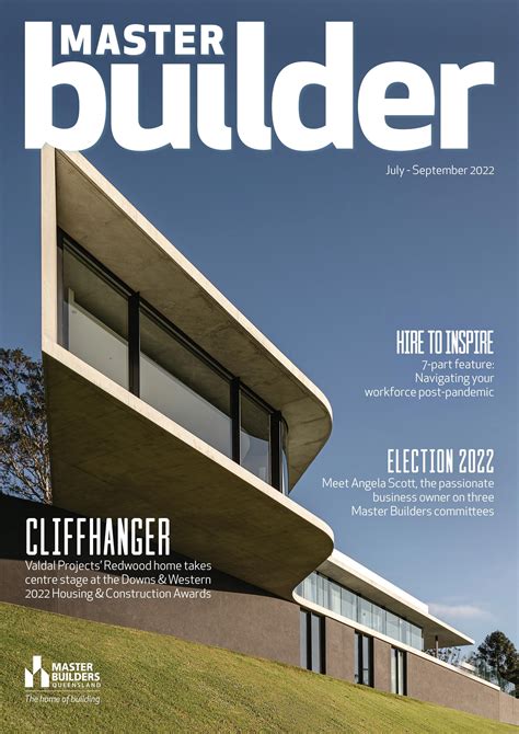 Master Builder Magazine July September 2022 By Master Builders