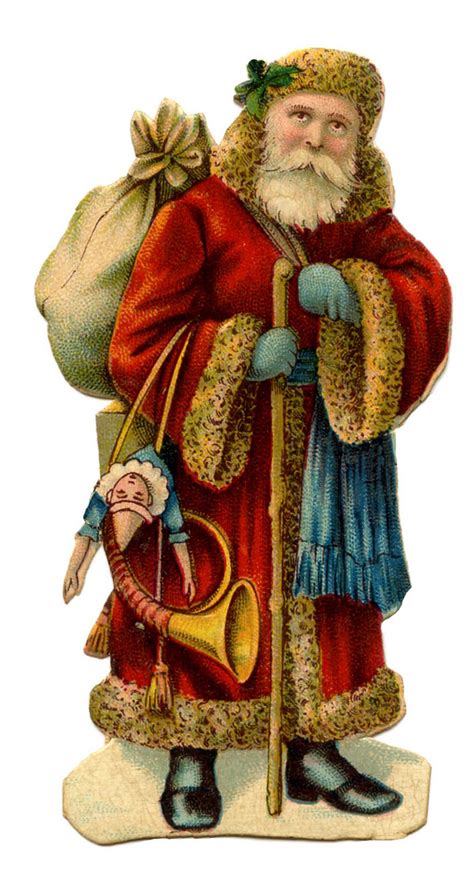 Old World Santa Images The Graphics Fairy Clip Art Library