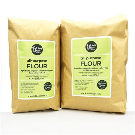 Fiddlers Green Farm Organic Flour | Stone Milled Wheat Flour