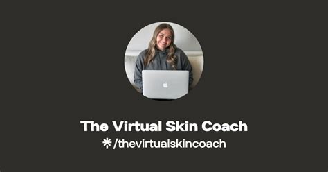 The Virtual Skin Coach Instagram Tiktok Linktree