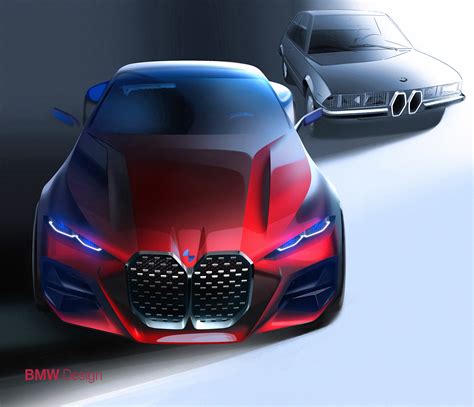 BMW Concept 4 (09/19) _ Design Sketches :: Behance