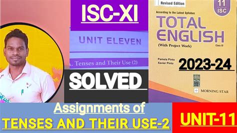 Isc Xi Total English Solution Solved Assignments Of Unit