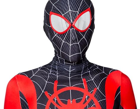 Miles Morales Suit Spider Man Costume for Boys and Adult Men. – YawBako