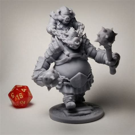 Large Pig Boss Dnd Dungeons And Dragons Tabletop Wargaming Animal