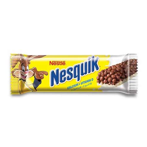 Buy Nestle Nesquik Chocolate Breakfast Cereal Bar - 25gm Online @ AED2 ...