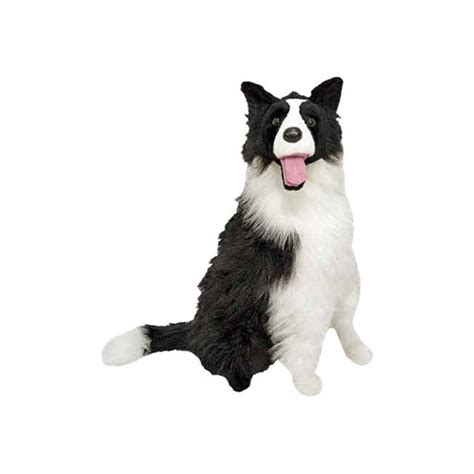 Melissa And Doug Border Collie Dog Giant Stuffed Animal