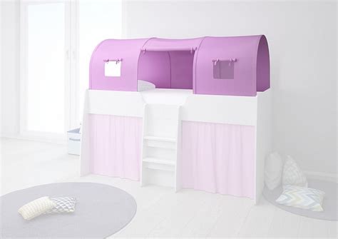 Игровой тент для кровати-чердака Polini Simple 4100, розовый в Melnikov ...
