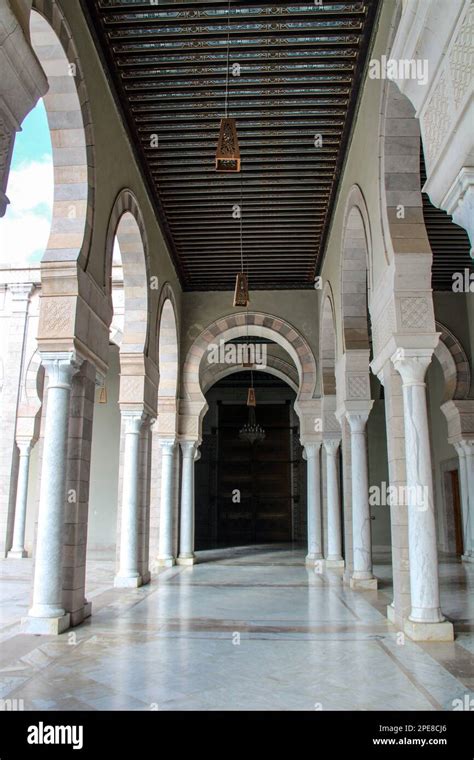 Mosque Malik Ibn Anas In Carthage Tunisia North Africa Stock Photo