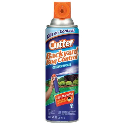 Cutter 16 Oz Backyard Bug Control Outdoor Fogger12 Pack Hg 96296