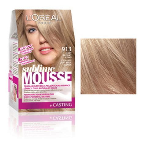 L Oreal Paris Sublime Mousse Pianka Koloryzuj Ca Do W Os W Sublime