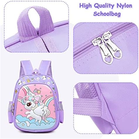 Hilloly Sac Dos De Licorne Sac Dos Pour Enfants Licorne Cartable