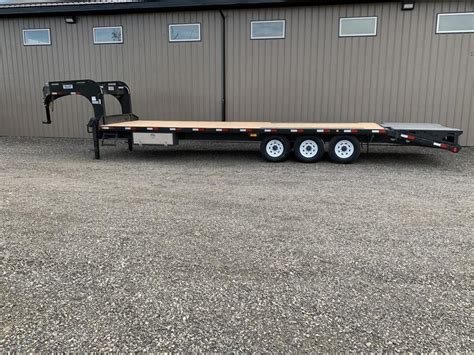 Econoline Ton X Tri Axle Dovetail Trailer Air Off