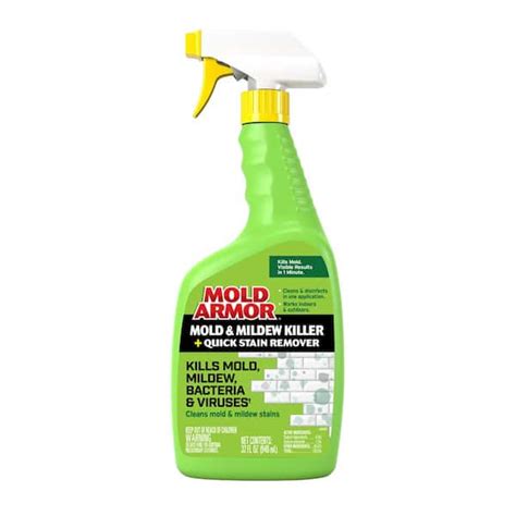 Mold Armor 32 Oz Mold And Mildew Killer And Quick Stain Remover Fg502 The Home Depot