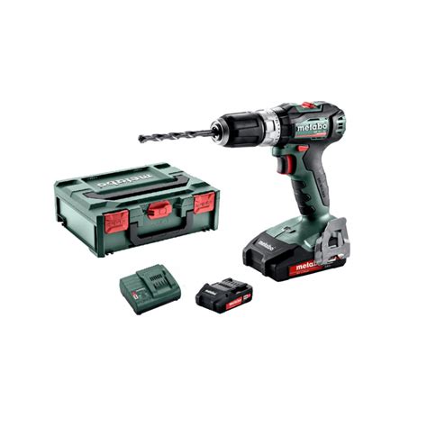 Metabo Aku vibraciona bušilica zavrtač SB 18 L BL 18V 2 x 2 0 Ah